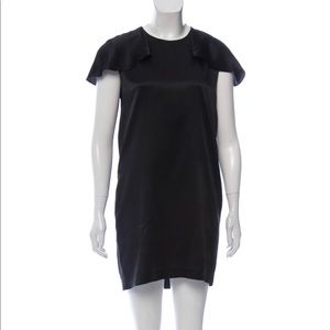 3.1 Phillip Lim Silk Shift Mini Dress Crew Neck